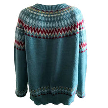Load image into Gallery viewer, Winter Fall Wave Print Vintage Casual Loose Long Sleeve Knitted Sweater
