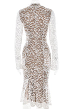 Load image into Gallery viewer, Sexy Long Sleeves Fishtail Midi Dress
