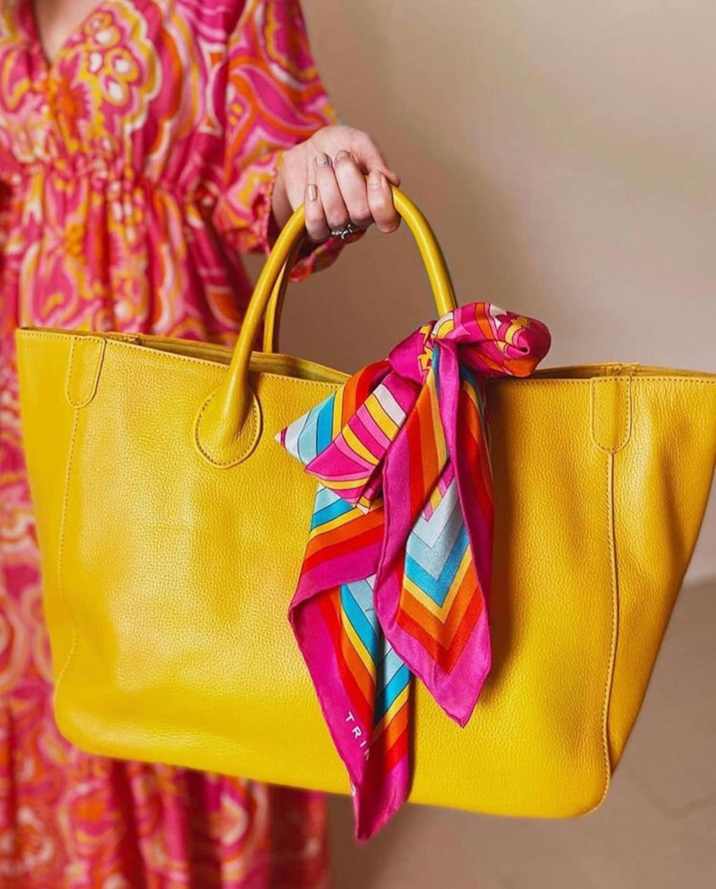 Large Classic Leather Tote Bag