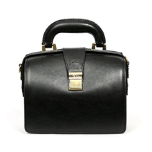Load image into Gallery viewer, Small Leather Bag Doctor Bag Handbag Purse for Women
