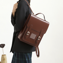 Load image into Gallery viewer, Classic Women Vertical Satchel Backpack Bag
