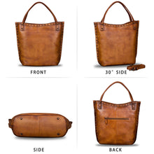 Load image into Gallery viewer, Vintage Handmade Handbag Purse Satchel Shoulder Bag
