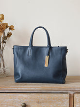 Load image into Gallery viewer, Large Full Grain Leather Tote Handbag
