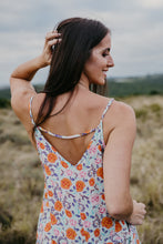 Load image into Gallery viewer, Pink Straps Floral Mini Dress
