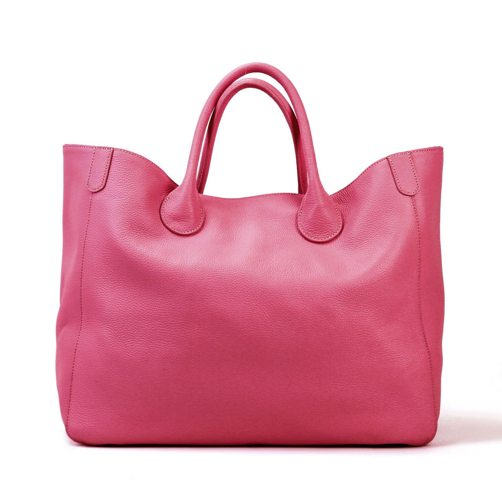 Large Classic Leather Tote Bag