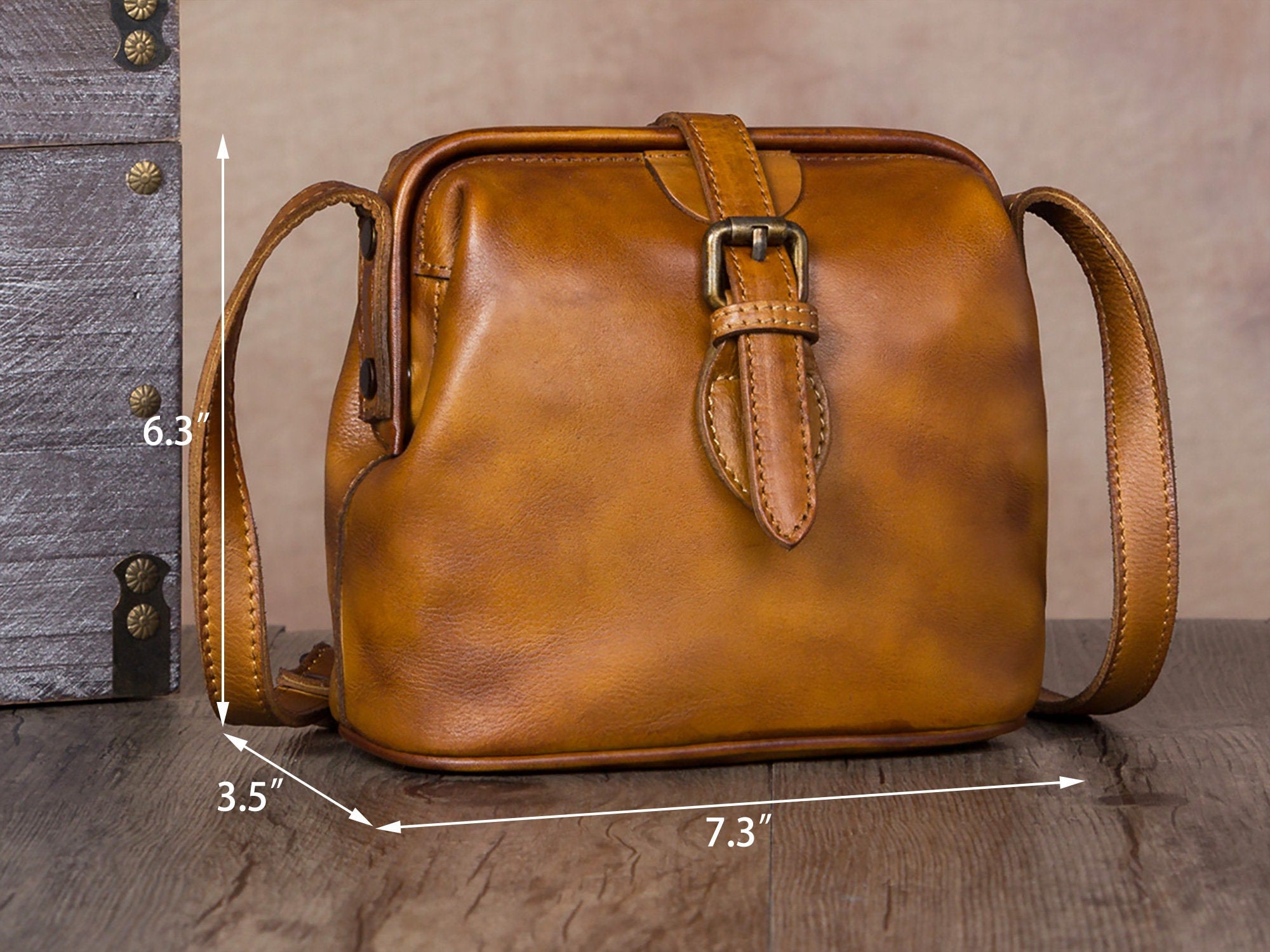 Handmade Vintage Small Purse Crossbody Bag Women Purse