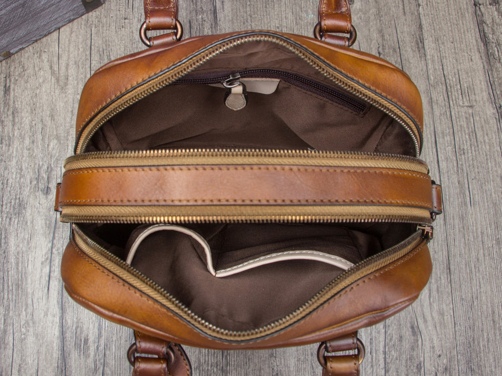 Vintage Handmade Crossbody Bag Purse Handbag