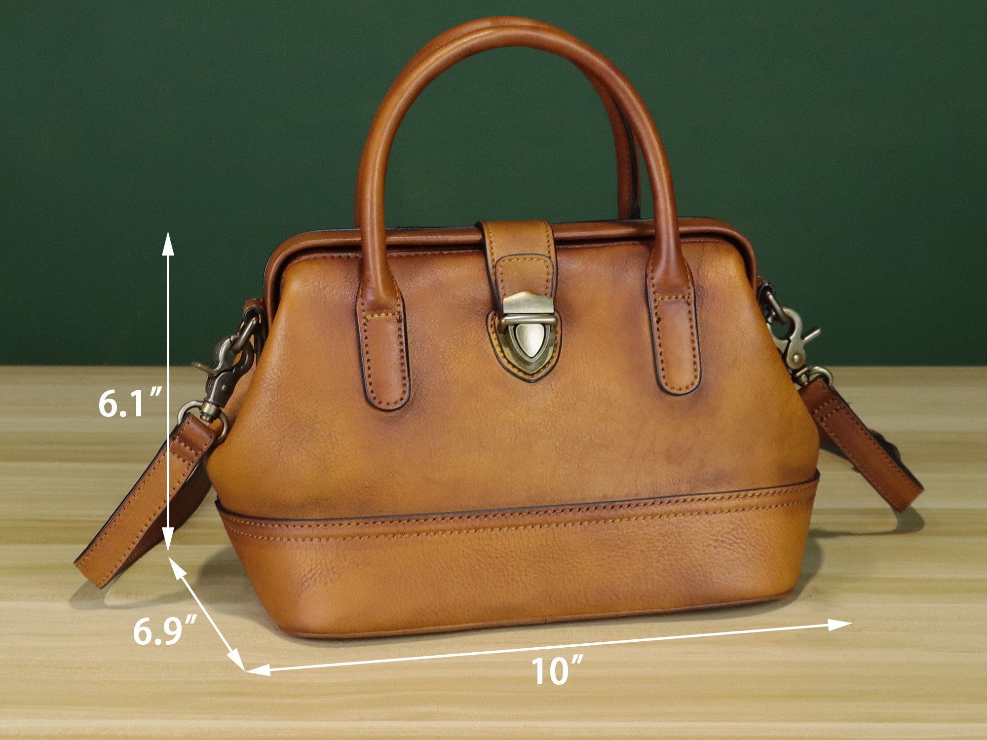 Vintage Handmade Crossbody Bag Shoulder Purse Satchel Handbag