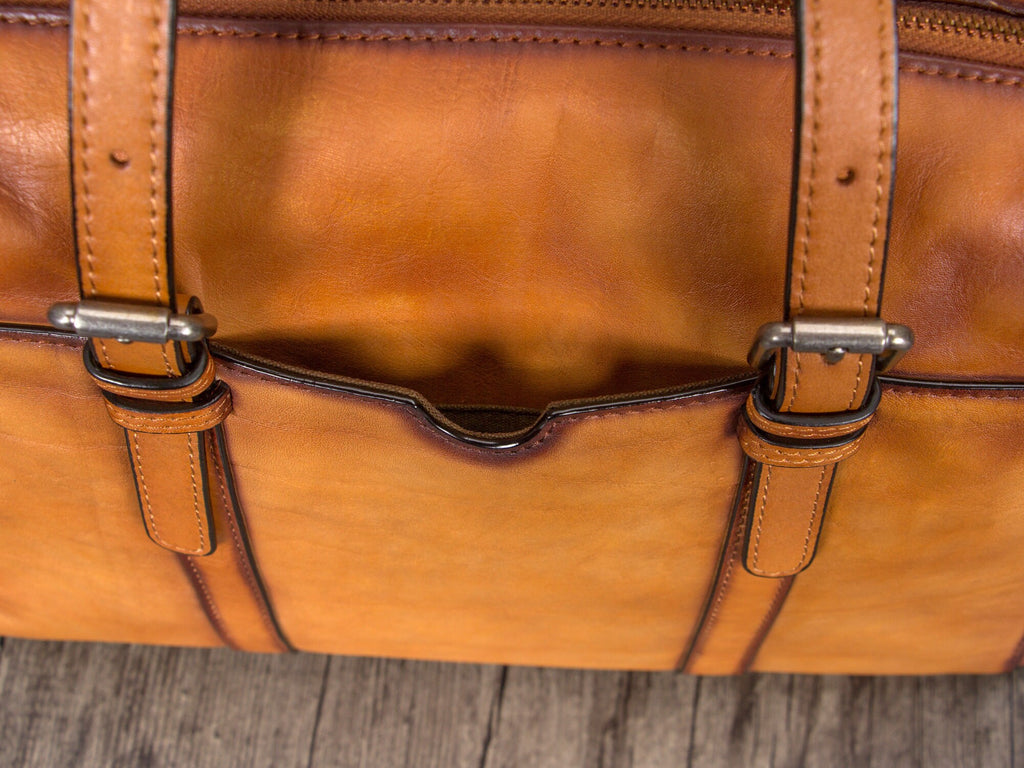 Women Vintage Handmade Leather Handbag Shoulder Crossbody Satchel Purse