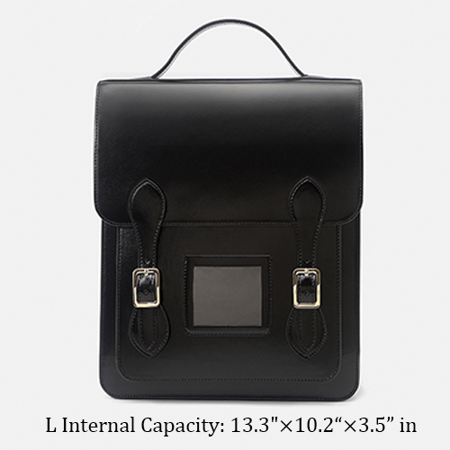 Classic Women Vertical Satchel Backpack Bag