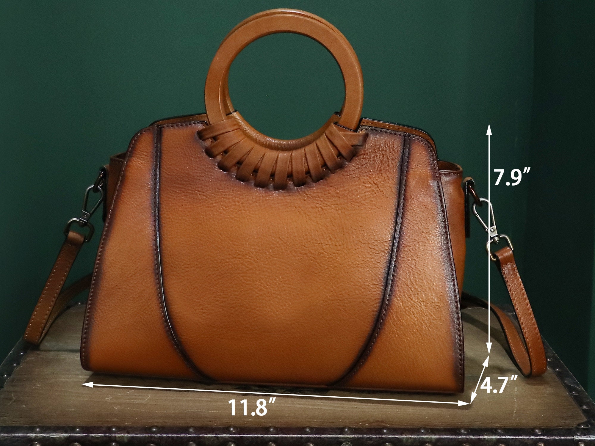 Top Handle Women Handbag Purse Crossbody Shoulder Bag