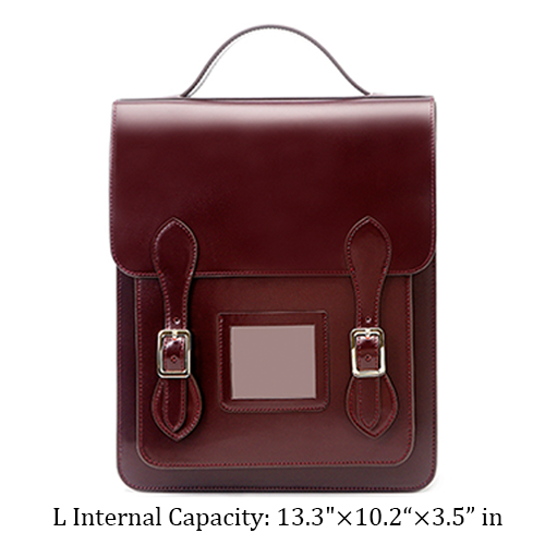 Classic Women Vertical Satchel Backpack Bag