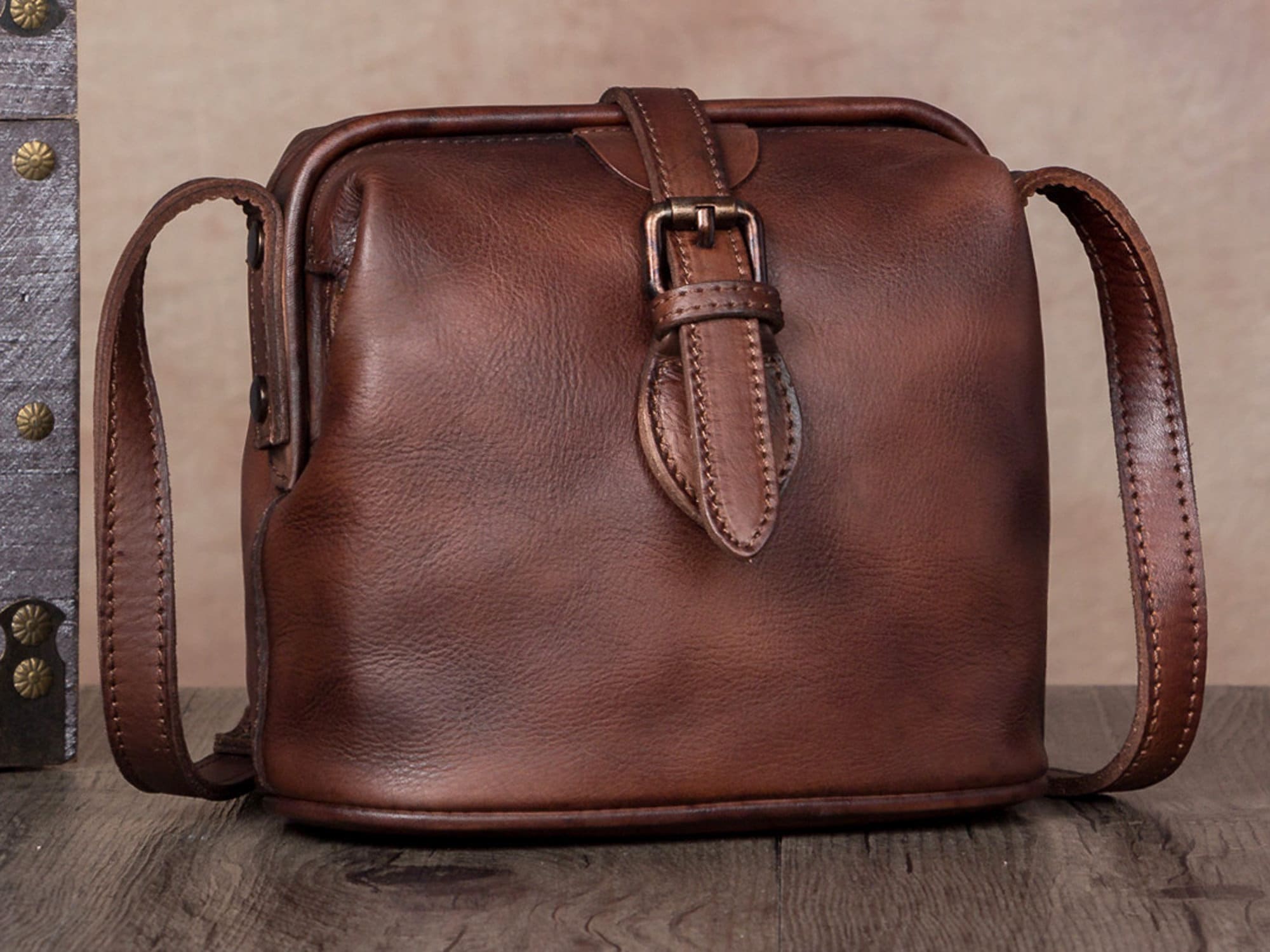 Handmade Vintage Small Purse Crossbody Bag Women Purse