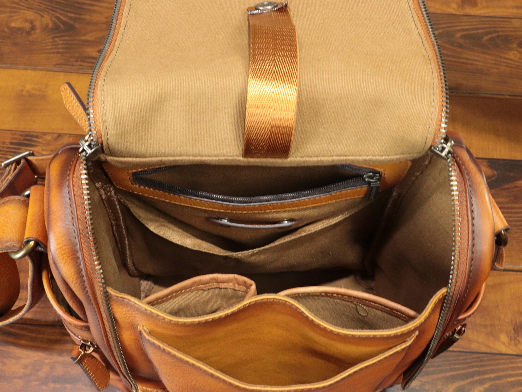 Leather Messenger Bag Sling Purse Crossbody Shoulder Bag