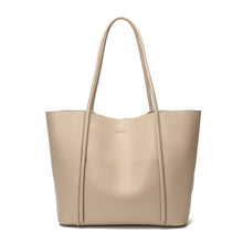 Load image into Gallery viewer, Minimalist Large Genuine Leather Tote Bag

