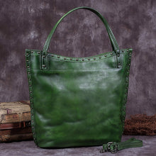 Load image into Gallery viewer, Vintage Handmade Handbag Purse Satchel Shoulder Bag
