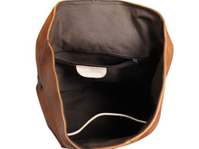 Load image into Gallery viewer, Unique Leather Sling Bag Crossbody Chest Backpack
