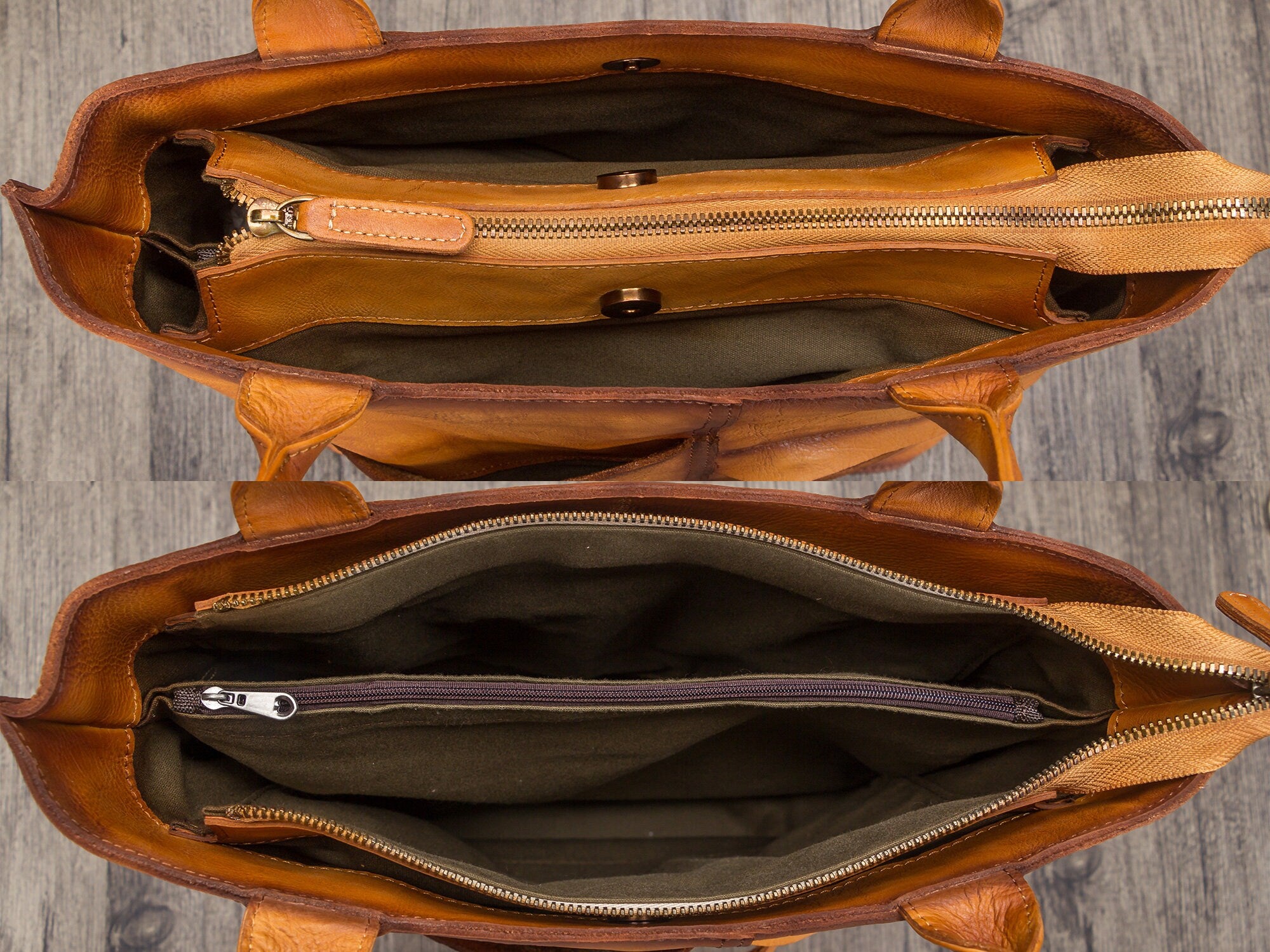 Vintage Handmade Large Capacity Shoulder Bag Tote