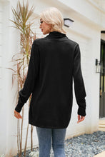 Load image into Gallery viewer, Long Sleeve Open Front Duster Cardigan
