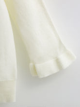 Load image into Gallery viewer, Long Sleeves Ruffled V-neck Sweater
