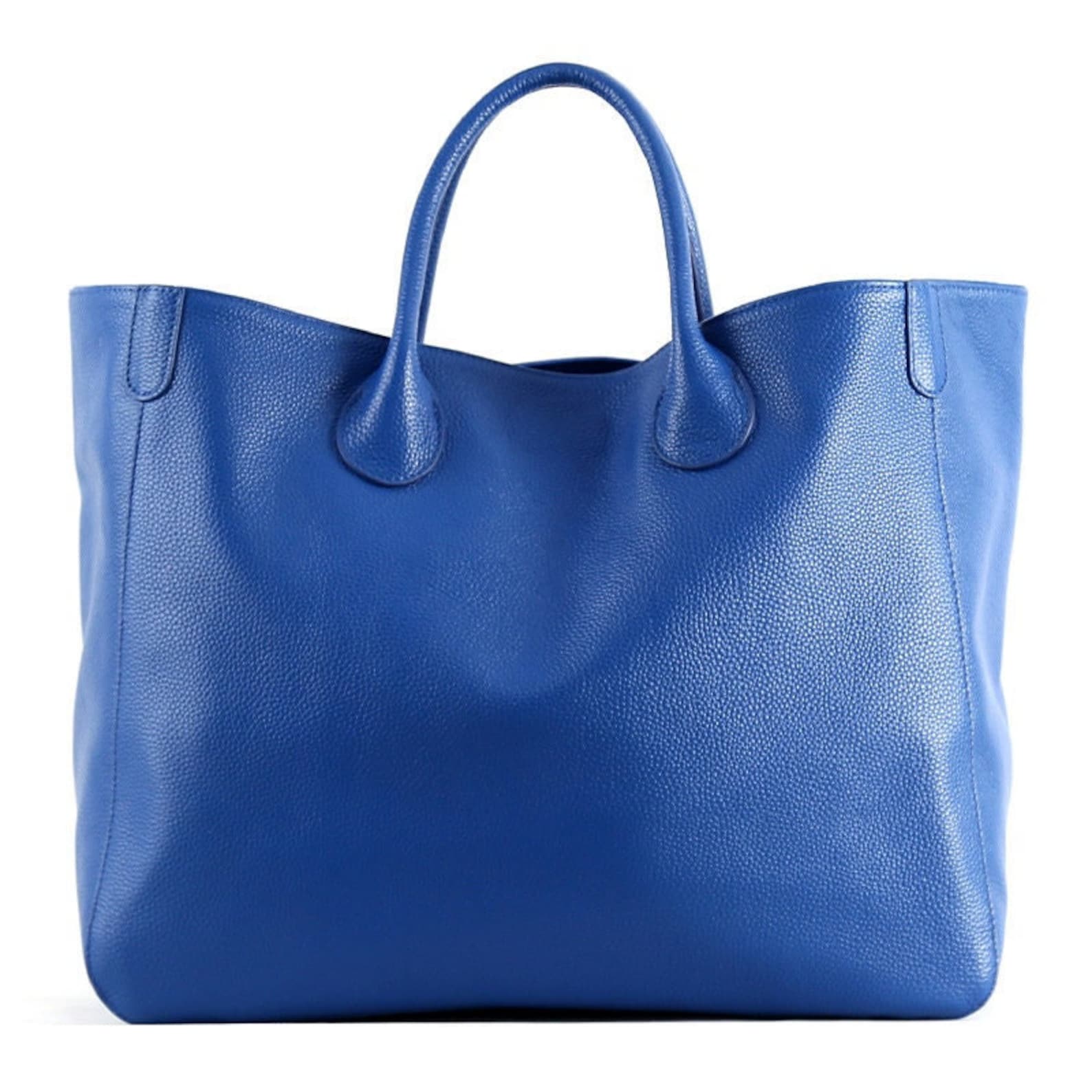 Large Classic Leather Tote Bag