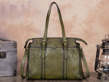Load image into Gallery viewer, Women Vintage Handmade Leather Handbag Shoulder Crossbody Satchel Purse
