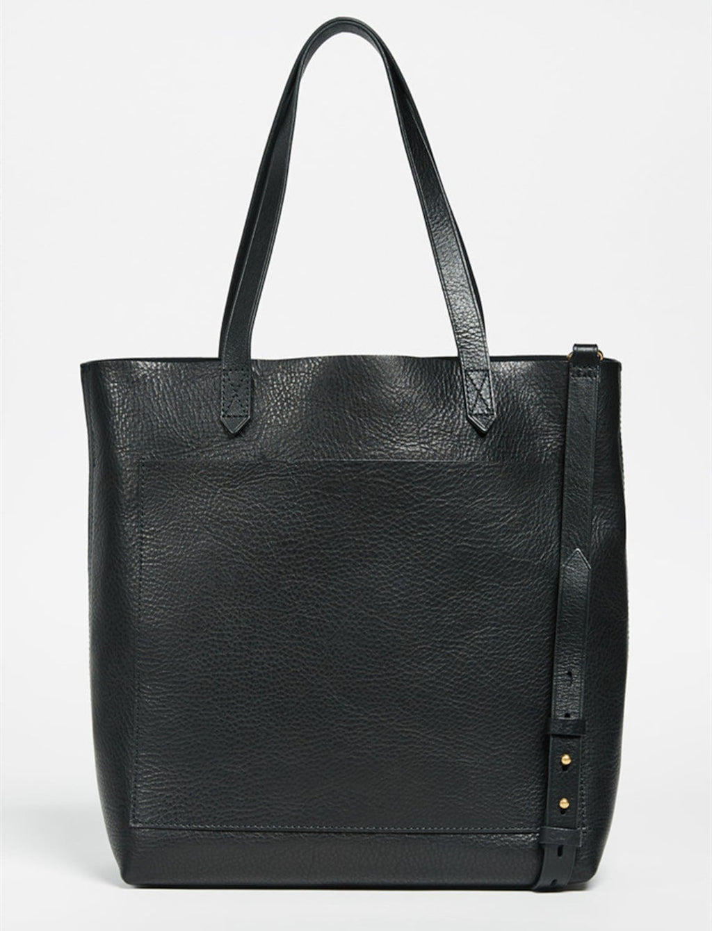 Simple Full Grain Leather Tote Bag
