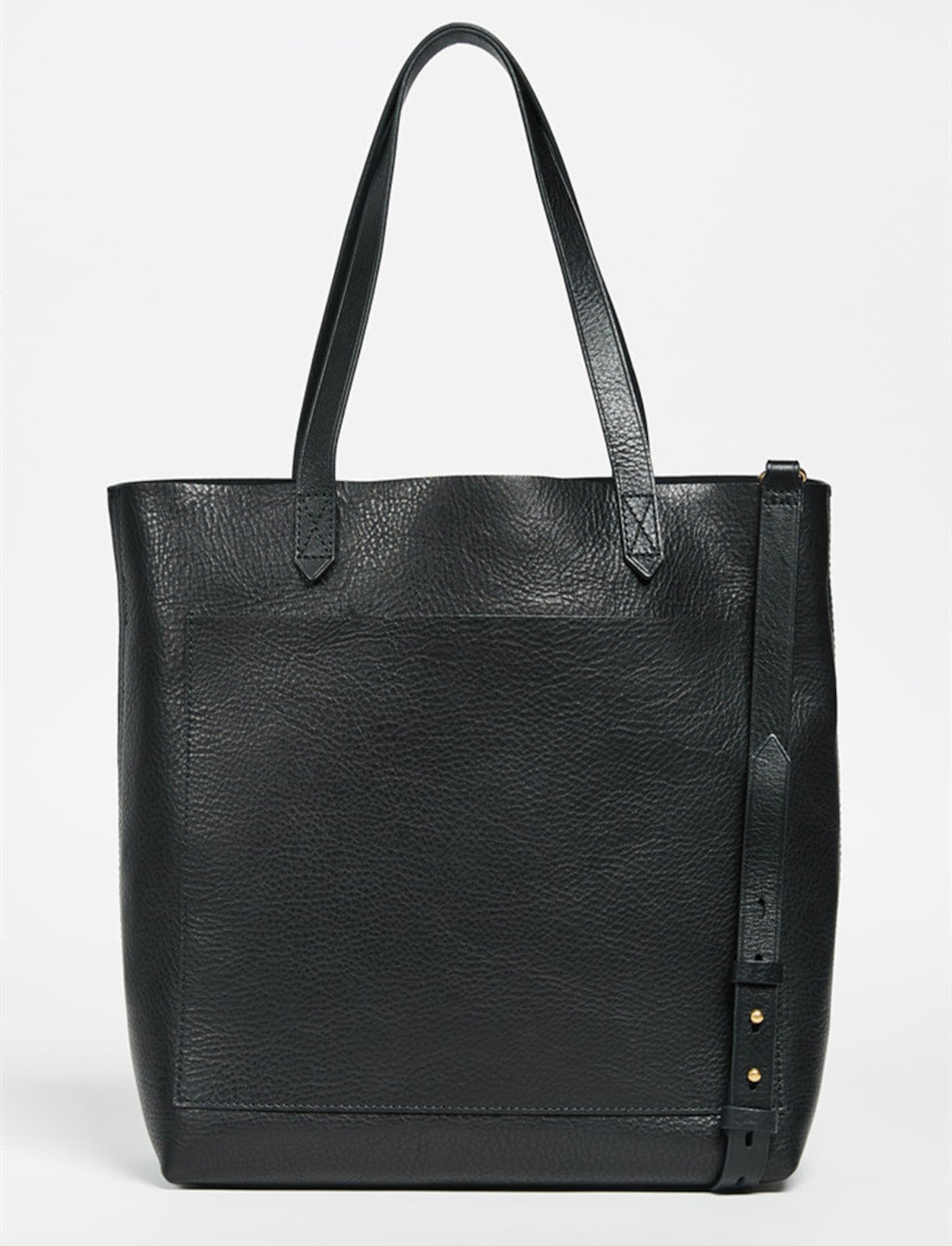 Simple Full Grain Leather Tote Bag