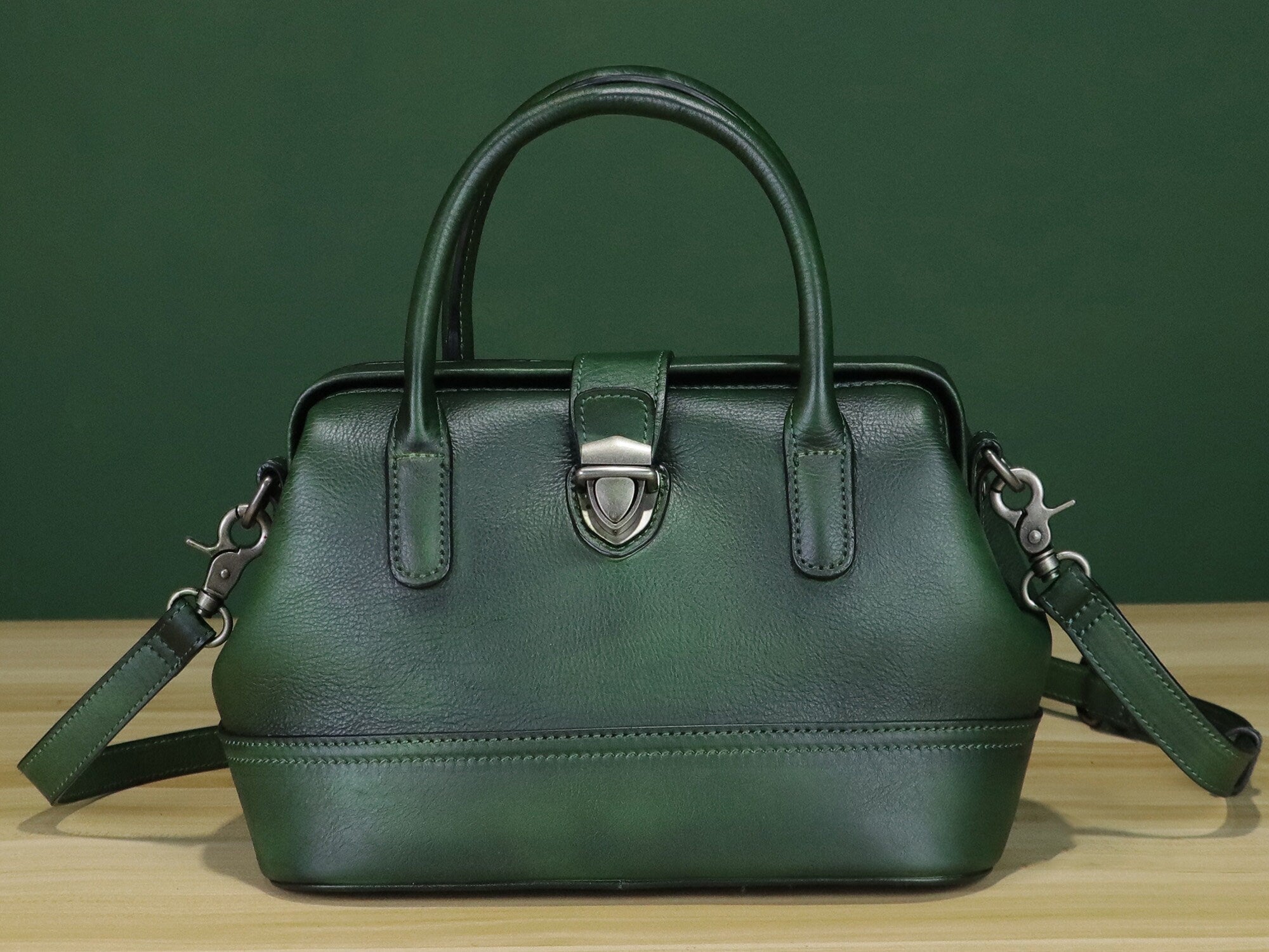 Vintage Handmade Crossbody Bag Shoulder Purse Satchel Handbag