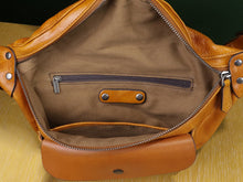 Load image into Gallery viewer, Boho Leather Waist Sling Bag Casual Hiking Crossbody Chest Backpack
