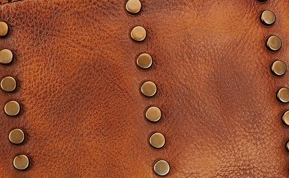 Rivet Leather Sling Bag Crossbody Chest Shoulder Bag