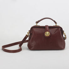 Load image into Gallery viewer, Brown Retro Handmade Small Doctor Bag Handbag Shoulder Crossbody bag for Women
