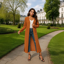 Load image into Gallery viewer, Simple Pockets Lightweight Open Front Knit Cardigan
