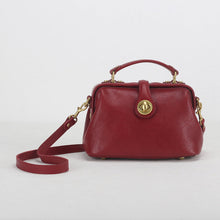 Load image into Gallery viewer, Brown Retro Handmade Small Doctor Bag Handbag Shoulder Crossbody bag for Women

