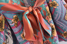 Load image into Gallery viewer, Boho Moon Light Kimono Robe Beach Cover up
