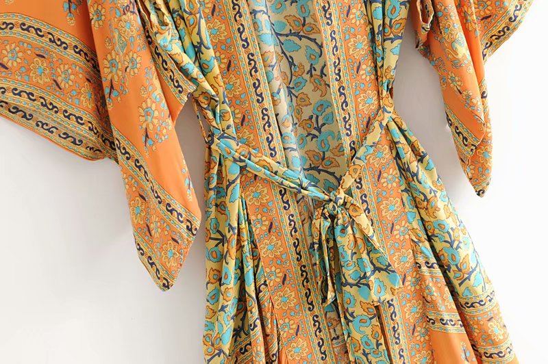 Boho Beach Duster Kimono Cove Up