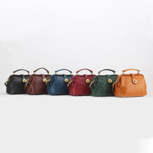 Load image into Gallery viewer, Brown Retro Handmade Small Doctor Bag Handbag Shoulder Crossbody bag for Women
