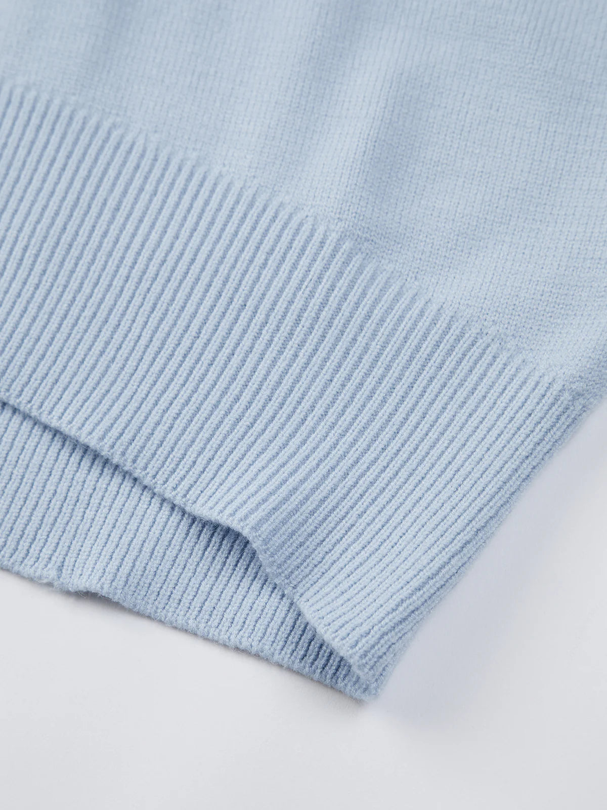 Crew Neck Ribbed Knit Oversized Pullover Sweater