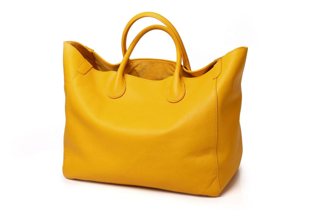 Large Classic Leather Tote Bag