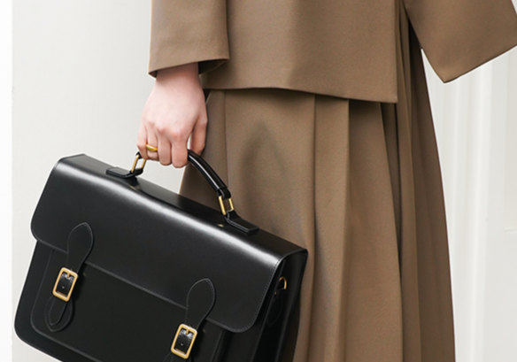 Classic Convertible Leather Backpack School Bag Satchel Briefcase Handbag