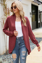 Load image into Gallery viewer, Long Sleeve Open Front Duster Cardigan
