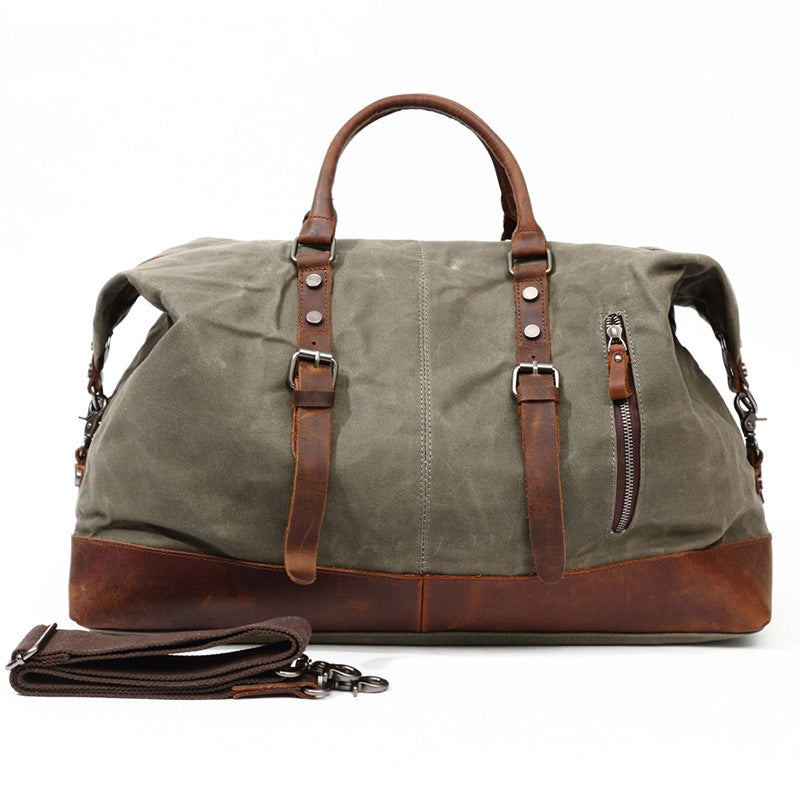 Waxed Canvas Duffel Bag Carry-on Bag