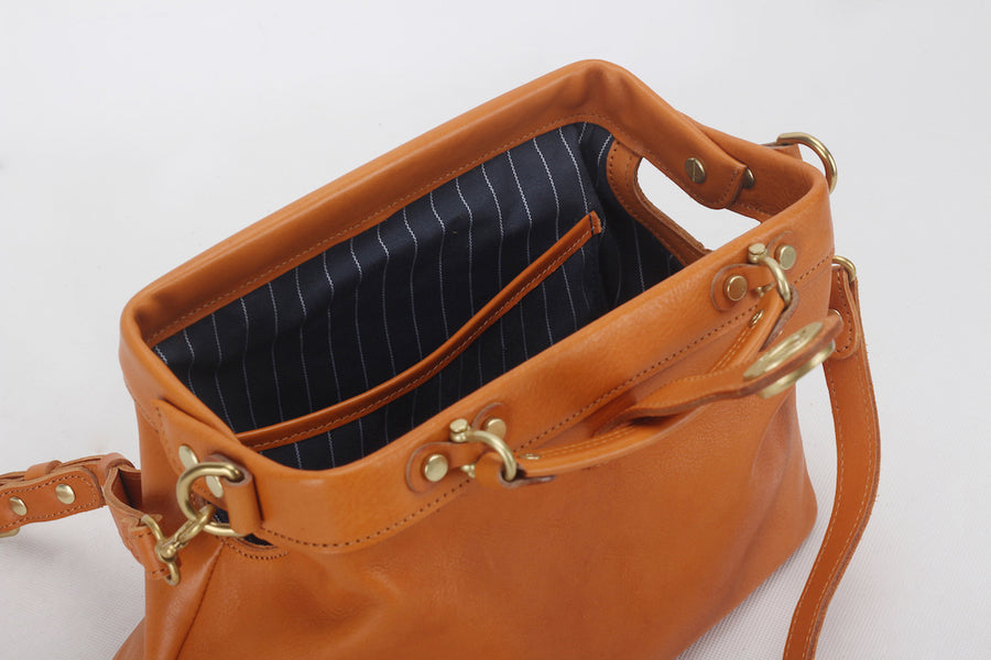 Large Full Grain Leather Doctor Bag