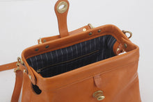 Load image into Gallery viewer, Large Full Grain Leather Doctor Bag
