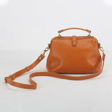 Load image into Gallery viewer, Brown Retro Handmade Small Doctor Bag Handbag Shoulder Crossbody bag for Women
