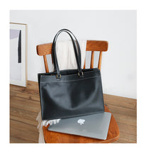 Load image into Gallery viewer, Large Leather Tote Bag Women&#39;s Shoulder Bag Briefcase
