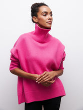 Load image into Gallery viewer, Simple Loose Turtleneck Long Sleeve Sweater
