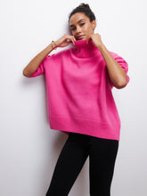 Load image into Gallery viewer, Simple Loose Turtleneck Long Sleeve Sweater
