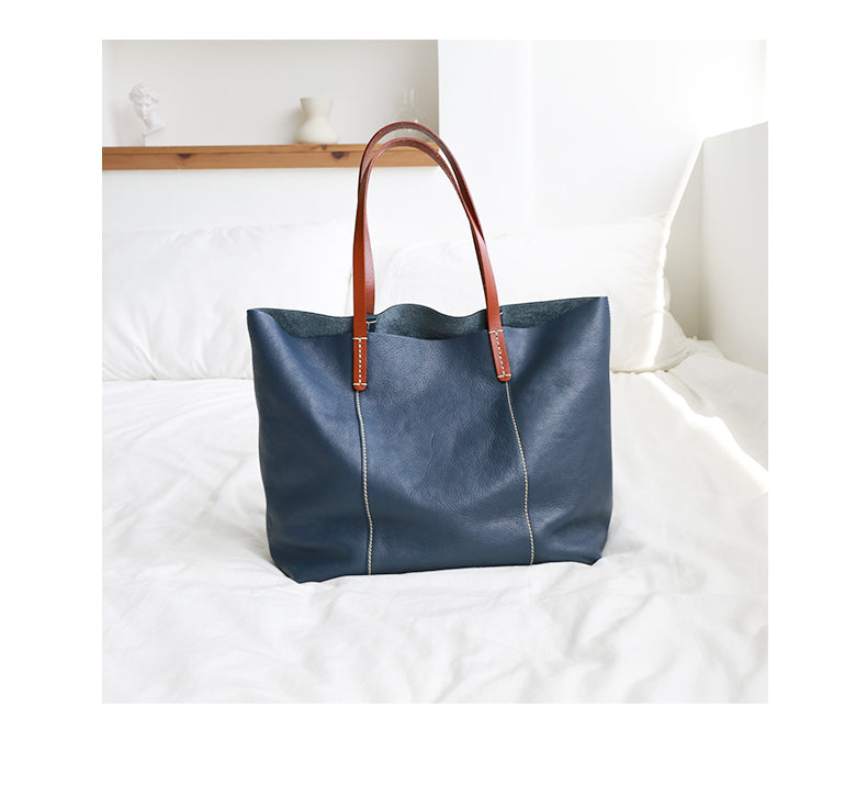 Full Grain Leather Women's Tote Bag