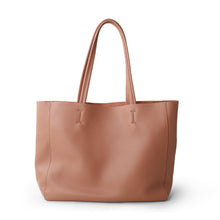 Load image into Gallery viewer, Handmade Leather Tote Bag Large Capacity Shoulder Handbag
